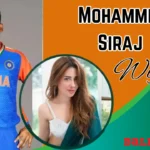 Mohammed Siraj Wife