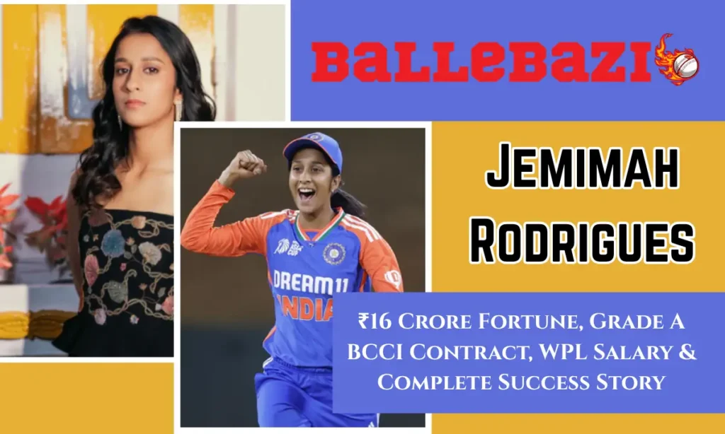 Jemimah Rodrigues Net Worth